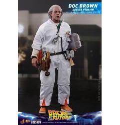 Retour vers le futur - Figurine Movie Masterpiece 1/6 Doc Brown (Deluxe Version) 30 cm