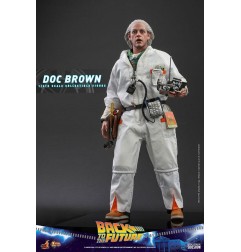 Retour vers le futur - Figurine Movie Masterpiece 1/6 Doc Brown 30 cm
