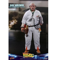 Retour vers le futur - Figurine Movie Masterpiece 1/6 Doc Brown 30 cm