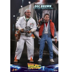 Retour vers le futur - Figurine Movie Masterpiece 1/6 Doc Brown 30 cm