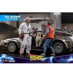 Retour vers le futur - Figurine Movie Masterpiece 1/6 Doc Brown (Deluxe Version) 30 cm