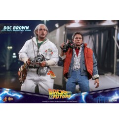 Retour vers le futur - Figurine Movie Masterpiece 1/6 Doc Brown 30 cm