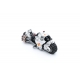 Warhammer 40k - Figurine 1/18 White Scars Raider-pattern Combat Bike 22 cm