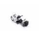 Warhammer 40k - Figurine 1/18 White Scars Raider-pattern Combat Bike 22 cm