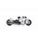 Warhammer 40k - Figurine 1/18 White Scars Raider-pattern Combat Bike 22 cm