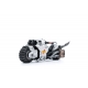 Warhammer 40k - Figurine 1/18 White Scars Raider-pattern Combat Bike 22 cm