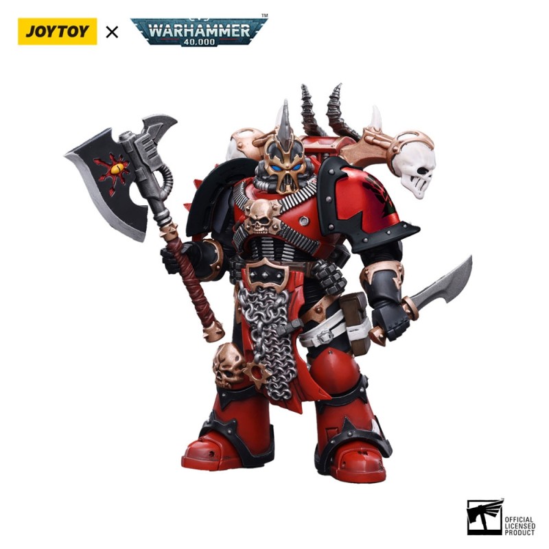 Warhammer - 40k figurine 1/18 Chaos Space Marines Red Corsairs Exalted Champion Gotor the Blade 12 cm