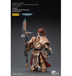 Warhammer 40k - Figurine 1/18 Adeptus Custodes Shield-Captain in Allarus Terminator Armour Hydon Seronis 14 cm