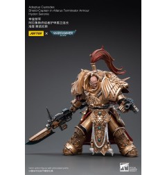Warhammer 40k - Figurine 1/18 Adeptus Custodes Shield-Captain in Allarus Terminator Armour Hydon Seronis 14 cm