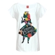 Alice au pays des merveilles - T-Shirt femme Flower Power 