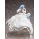 Re:Zero Starting Life in Another World - Statuette 1/7 Rem Wedding Dress Ver. 23 cm