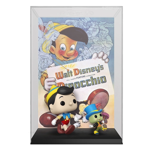 Disney - Figurine et Movie Poster POP! Pinocchio 9 cm