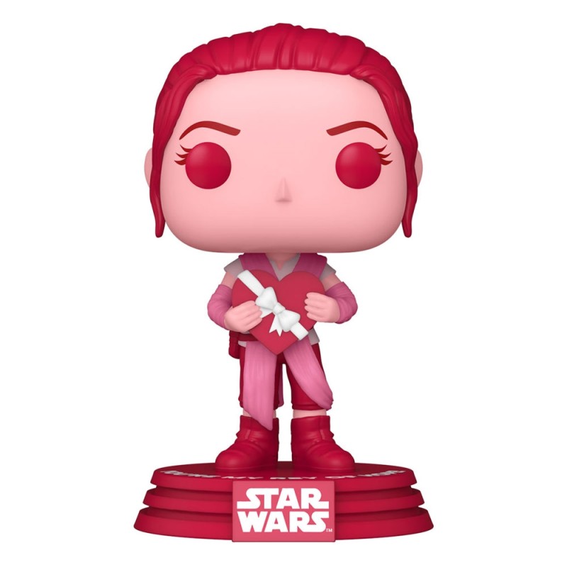 Star Wars - Valentines POP!  Vinyl Figurine Rey 9 cm