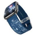 Star Wars - Bracelet pour smartwatch R2-D2 Blueprints