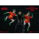 DC Comics - Figurine Dynamic Action Heroes 1/9 The Batman Who Laughs and his Rabid Robins DX 20 cm