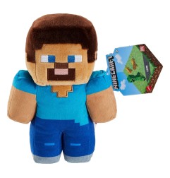 Minecraft - Peluche Steve 23 cm