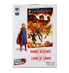 DC Comics - DC Direct Page Punchers Gaming figurine et comic book Supergirl (Injustice 2) 18 cm