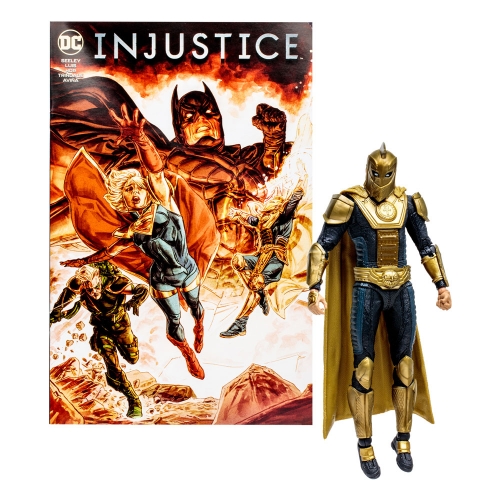 DC Direct Page Punchers Gaming - Figurine et comic book Dr. Fate (Injustice 2) 18 cm