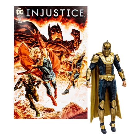 DC Comics - DC Direct Page Punchers Gaming figurine et comic book Dr. Fate (Injustice 2) 18 cm