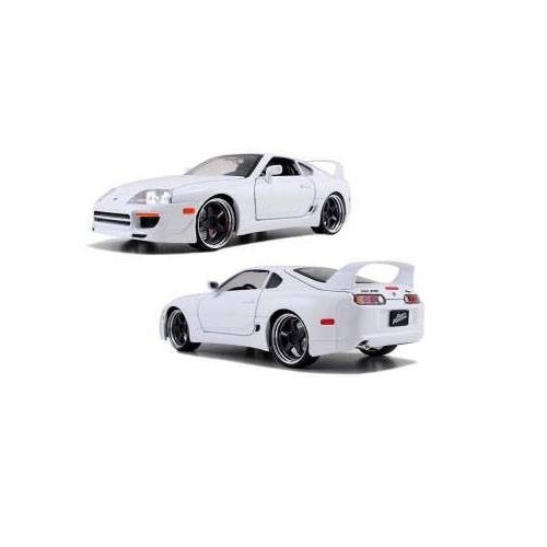 Fast & Furious 7 - Réplique 1/18 Toyota Supra 1995 blanc - Figurine-Discount