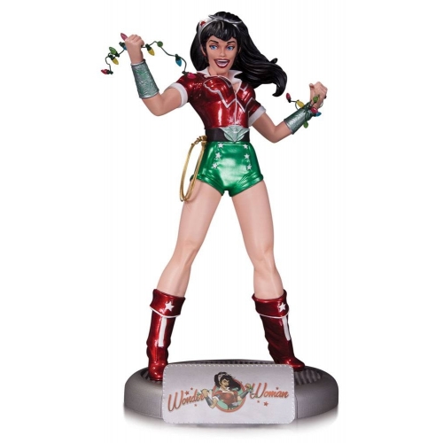 DC Comics Bombshells - Statuette Holiday Wonder Woman 27 cm