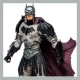 DC Multiverse - Figurine Gladiator Batman (Dark Metal) 18 cm