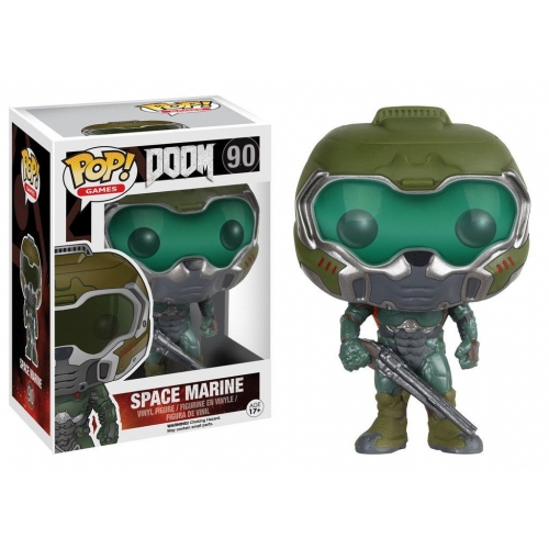 Doom - Figurine POP! Space Marine 9 cm