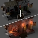 The Witcher 3: Wild Hunt - Jeu de construction Mega Construx Black Series La chasse au griffon de Geralt