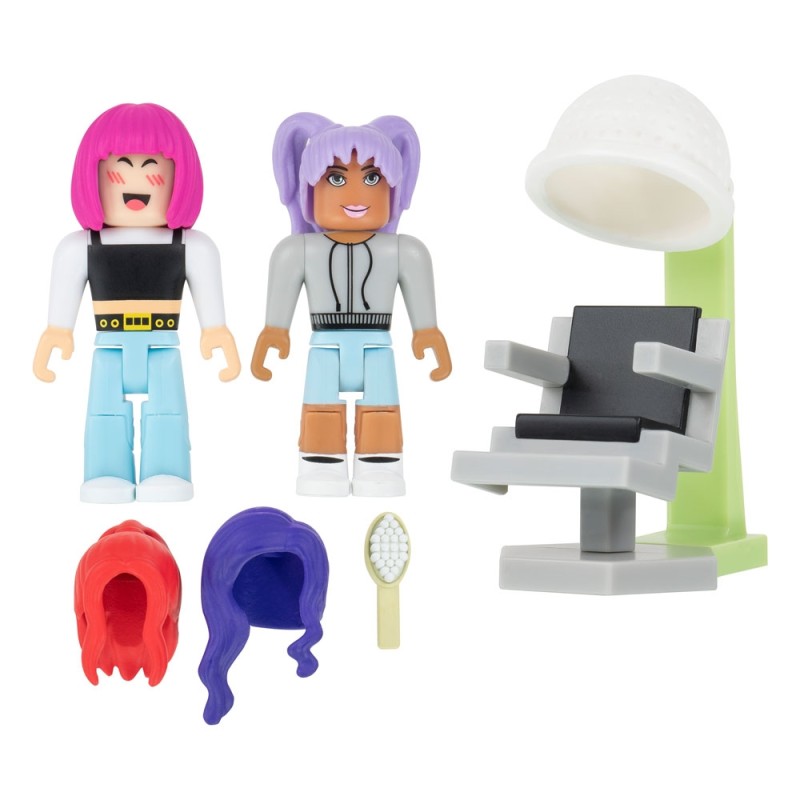 Roblox - Figurines Game Pack Brookhaven: Hair & Nails