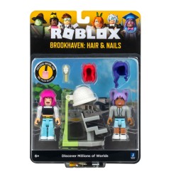 Roblox - Figurines Game Pack Brookhaven: Hair & Nails