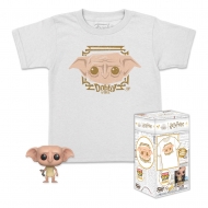 Harry Potter - Set figurine et T-Shirt Pocket POP! & Kids Tee Dobby (KD) Kids