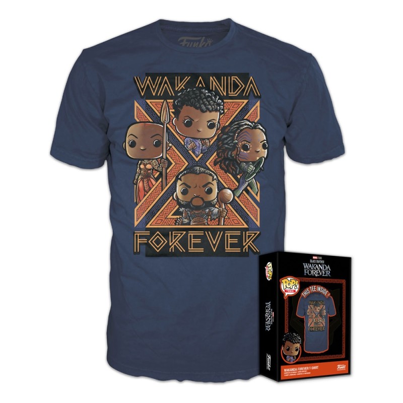 Marvel - Black Panther: Wakanda Forever Boxed Tee T-Shirt Group 