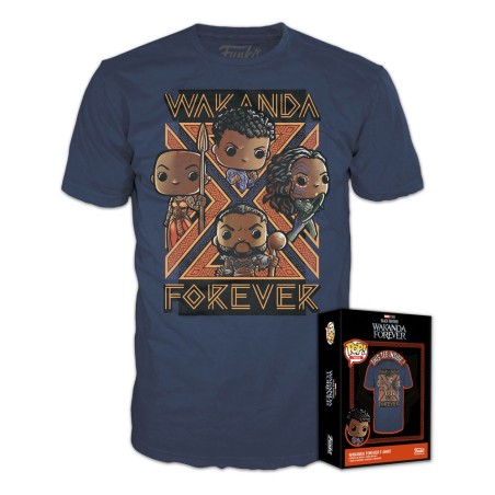 Marvel - Black Panther: Wakanda Forever Boxed Tee T-Shirt Group 