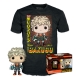 My Hero Academia - Set figurine et T-Shirt POP! & Tee Katsuki (MT)