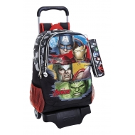 Avengers Assemble - Sac à Avengers 43cm avec trolley et sa trousse.