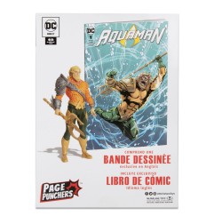 DC Direct Page Punchers - Figurine et comic book Aquaman (Aquaman) 18 cm