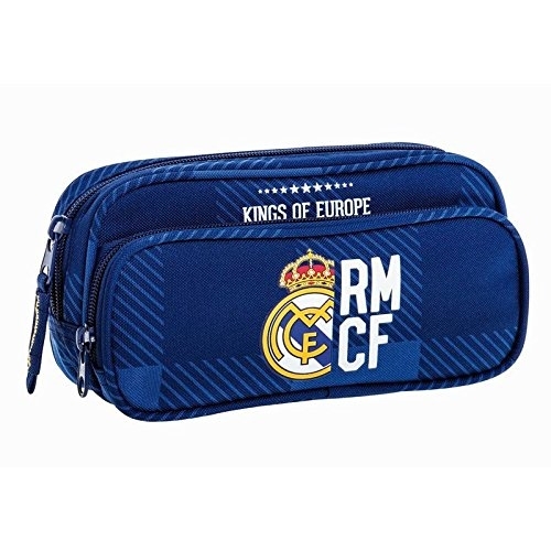 Real Madrid - Trousse Real Madrid double compartiments 21cm.