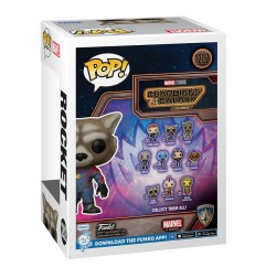 Marvel - Les Gardiens de la Galaxie Vol. 3 POP! Vinyl Figurine Rocket 9 cm
