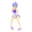 Re:Zero - Statuette Noodle Stopper Rem Room Wear Purple Color Ver. 14 cm