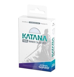 Ultimate Guard - Pack 100 Katana Inner Sleeves taille standard Transparent