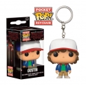 Stranger Things - Porte-clés Pocket POP! Dustin 4 cm