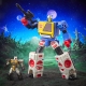 Transformers Generations Legacy Evolution Voyager Class - Figurines Twincast et Autobot Rewind 18 cm