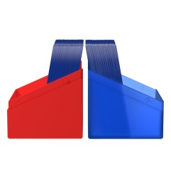 Ultimate Guard - Boulder Deck Case 100+ SYNERGY Bleu/Rouge