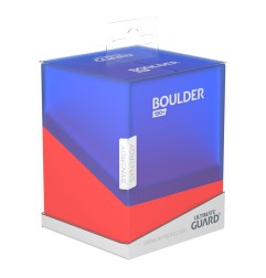 Ultimate Guard - Boulder Deck Case 100+ SYNERGY Bleu/Rouge