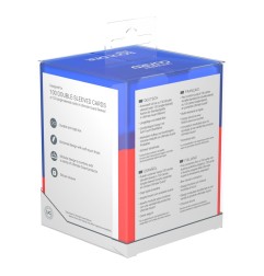 Ultimate Guard - Boulder Deck Case 100+ SYNERGY Bleu/Rouge