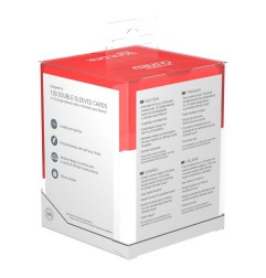 Ultimate Guard - Boulder Deck Case 100+ SYNERGY Rouge/Blanc