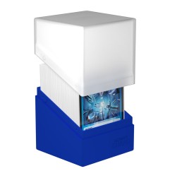 Ultimate Guard - Boulder Deck Case 100+ SYNERGY Bleu/Blanc