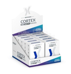 Ultimate Guard - Pack 100 pochettes Cortex Sleeves taille standard Bleu Mat