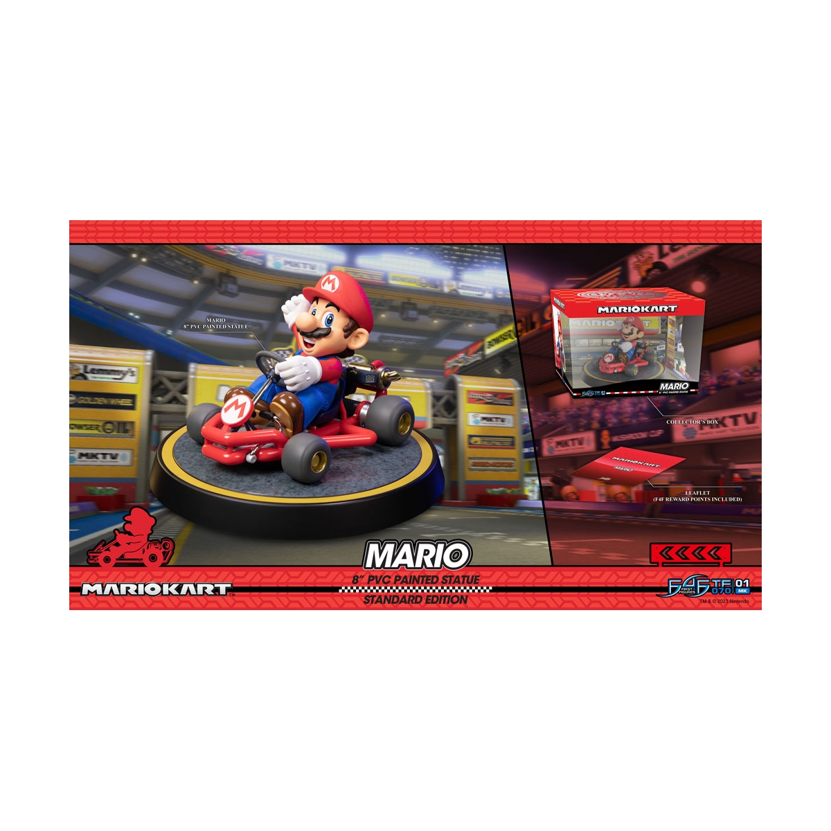 Promo FIGURINE MARIO KART ÉDITION STANDARD WTT chez E.Leclerc