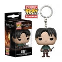 L'Attaque des Titans - Porte-clés Pocket POP! Levi Ackerman 4 cm